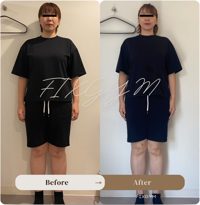 BeforeAfter1 FIXGYMのビフォーアフター