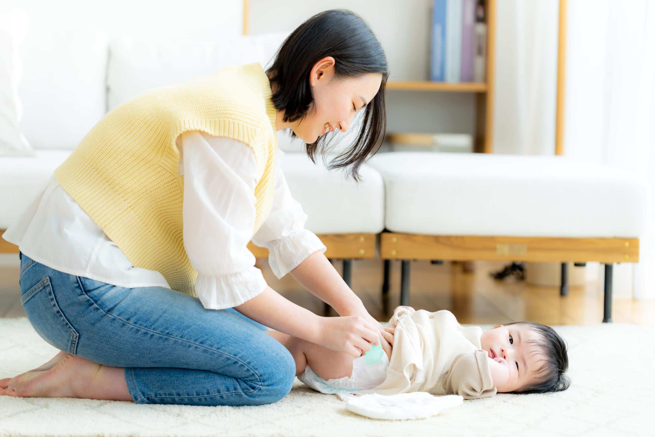 育児動作に必要な基本姿勢とは